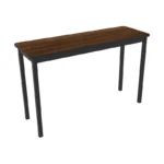 MESA BINARIA 120X40X75CM CUB. MELAMINA