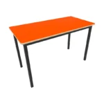 MESA PARA MAESTRO 120X60X75CM CUB. TRIPLAY C/LAM PLASTICO