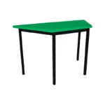 MESA TRAPEZOIDAL 120X60X75CM CUB. POLIPROPILENO