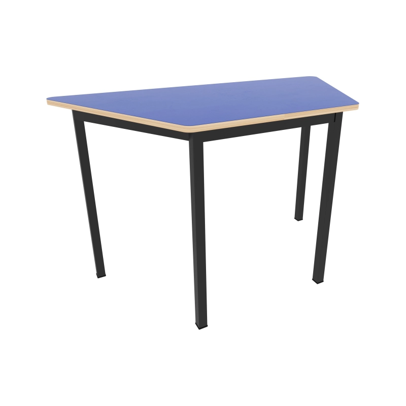 MT-005 MESA TRAPEZOIDAL 120X60X75CM CUB. TRIPLAY C/LAM PLASTICO - Image 1