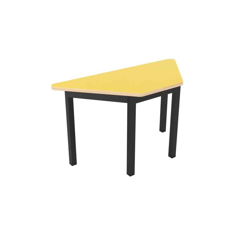 TIC-005 MESA TRAPEZOIDAL INF. 90X40X50CM CUB. TRIPLAY C/LAM PLASTICO - Image 1