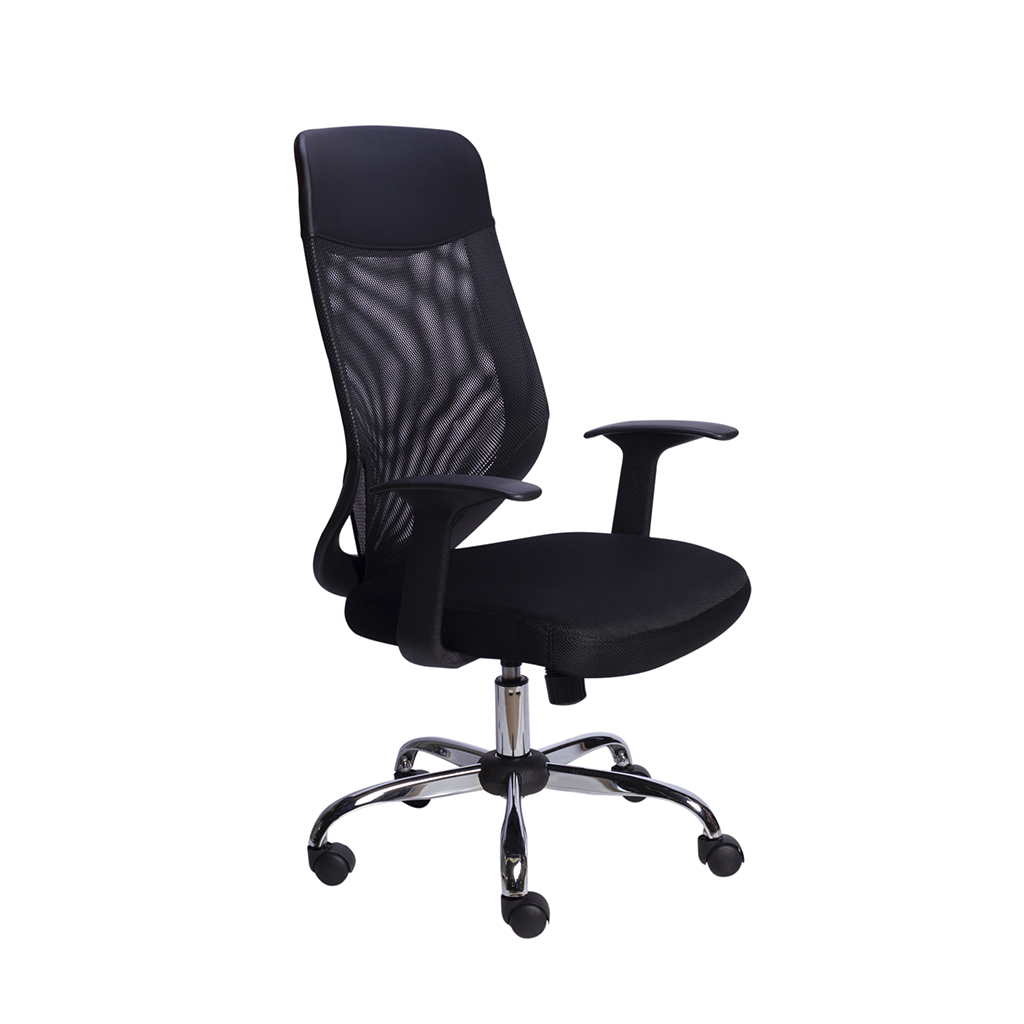 GCSEJE200 Silla ejecutiva en malla y tela con respaldo alto - Image 1