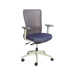 Silla operativa en malla gris