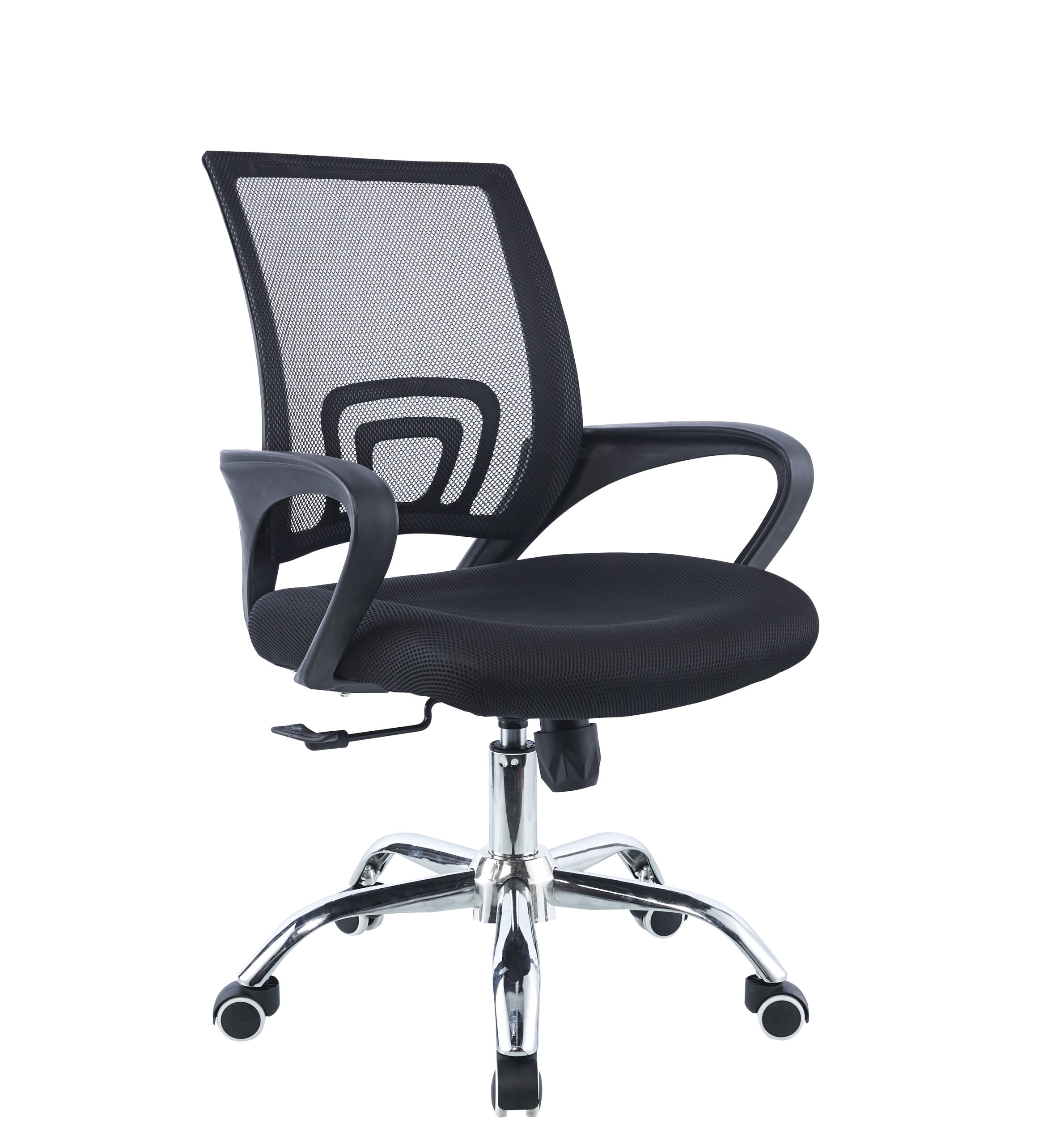 GCSOPE810 Silla Ejecutiva en malla negra con estructura negra - Image 1