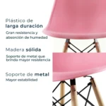 Set de 2 Sillas Oslo Eames - Image 2