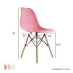 Set de 2 Sillas Oslo Eames - Image 5