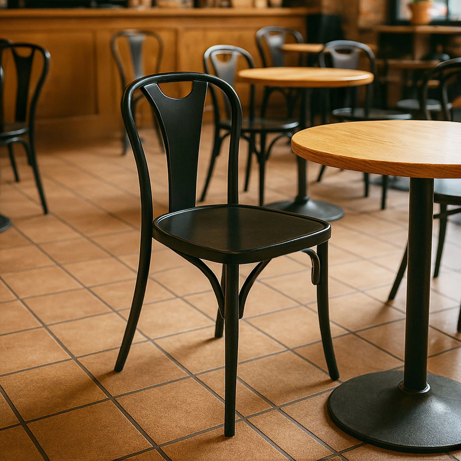 LIFESTYLE_SILLA-BISTRO-NEGRO Sillas Bistro - Image 1