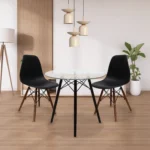 Set de 2 Sillas Oslo Nogal - Image 9