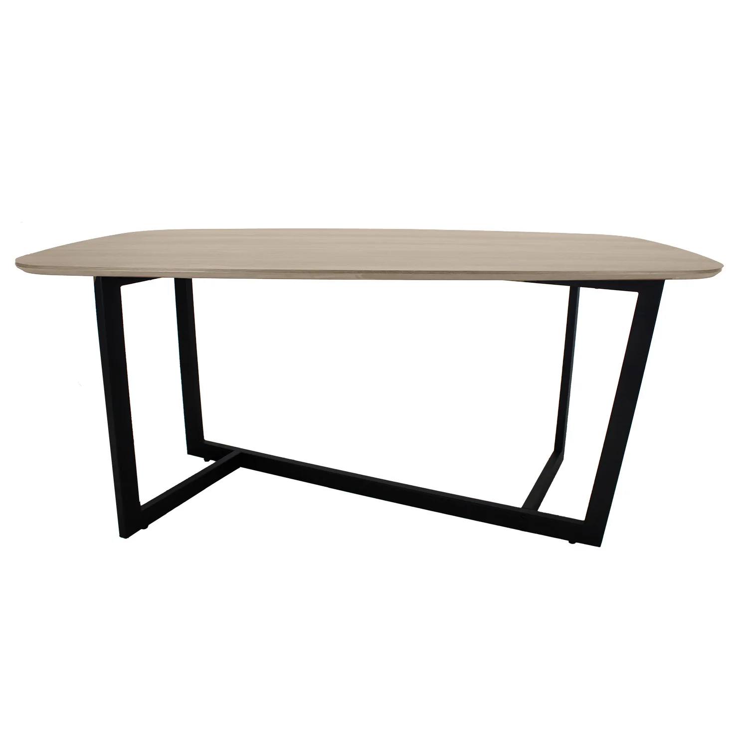 COMEDORAMALFI_180x90_ENCINO_FRENTE Mesa Comedor Rectangular Amalfi 160X90 - Image 1