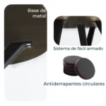 Mesa de Comedor Circular Sibari - Image 10