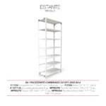 Estante Sencillo y accesorios