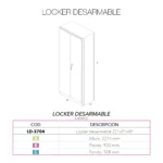 Locker Desarmable - Image 4