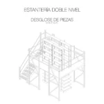 Estanteria doble nivel - Image 3