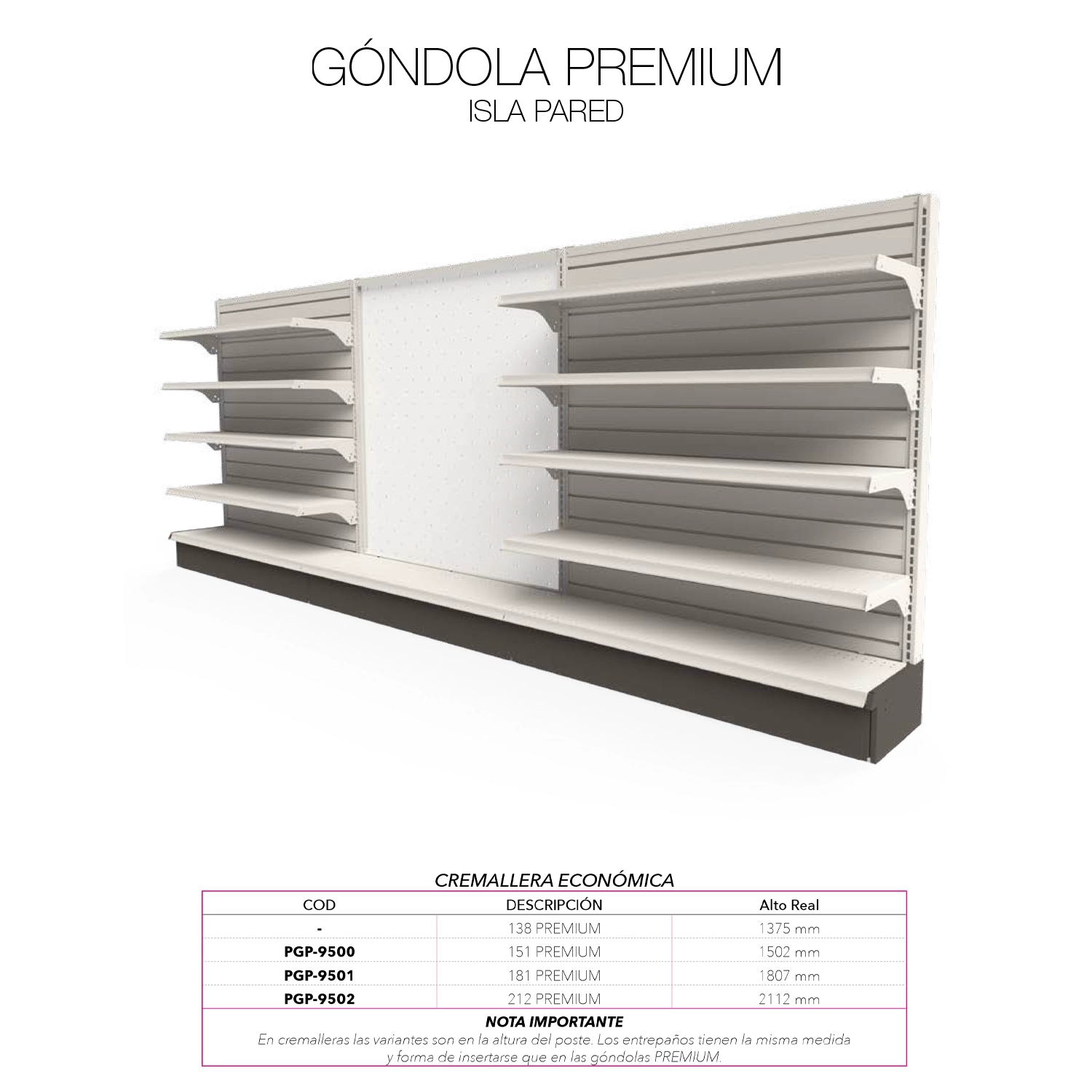 Estanteria_64 Góndola Premium - Image 1