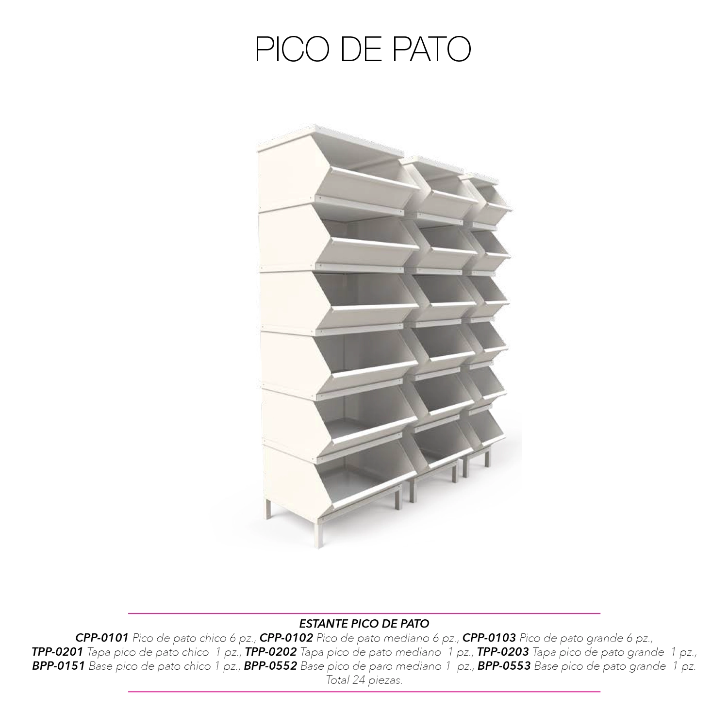 Estanteria_69 Pico de pato - Image 1
