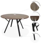 Mesa de Comedor Circular Sibari - Image 3