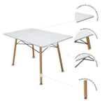 Mesa de Comedor Rectangular Oslo - Image 5