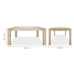 Mesa de Comedor Rectangular Minori - Image 2