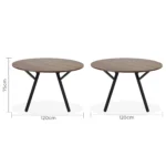Mesa de Comedor Circular Sibari - Image 2