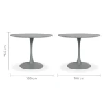 Mesa Circular Vittoria 100cm - Image 15