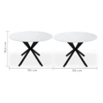 Mesa de Comedor Circular Alatri - Image 6