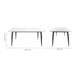 Mesa de Comedor Rectangular Sora - Image 2