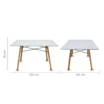 Mesa de Comedor Rectangular Oslo - Image 6