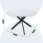 Mesa de Comedor Circular Alatri - Image 5