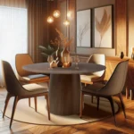 Mesa comedor 120cm Padar Chapa 1371