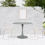 Mesa Circular Metal Vittoria 80cm