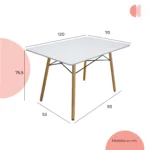 Mesa de Comedor Rectangular Oslo - Image 7