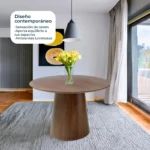 Mesa comedor 120cm Padar Chapa 1371 - Image 2