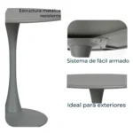 Mesa Circular Vittoria 100cm - Image 10