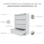Archivero Horizontal 75 - Image 6