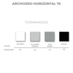 Archivero Horizontal 75 - Image 2