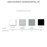 Archivero Horizontal 91 - Image 6