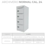 Archivero Normal Cal. 24 - Image 5
