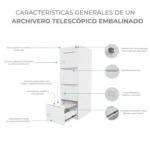 Archivero Telescópido Embalinado - Image 6
