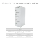 Archivero Telescópido Embalinado - Image 5