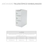 Archivero Telescópido Embalinado - Image 4