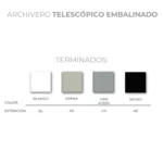 Archivero Telescópido Embalinado - Image 2