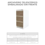 Archivero Telescópico Embalinado sin Frente - Image 5