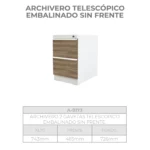 Archivero Telescópico Embalinado sin Frente - Image 4
