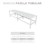 Bancas Fajilla Tubular - Image 3