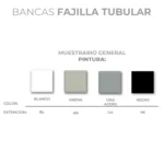 Bancas Fajilla Tubular - Image 6