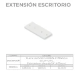 Escritorio Metálico con Extensión Lateral - Image 2