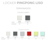 Locker PingPong Liso - Image 6