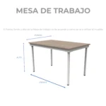Mesa de Trabajo Metálica - Image 6